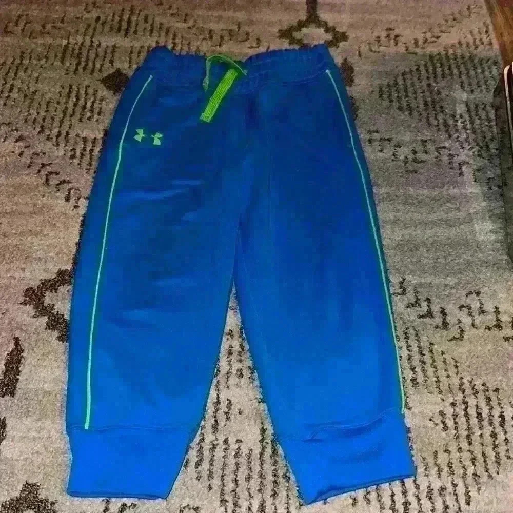 Under armour‎ blue capris sweats youth medium